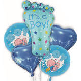 It's a Boy balloons