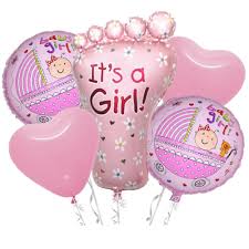 It's a girl balloons