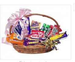 Basket of Mix Cadburys Chocolates