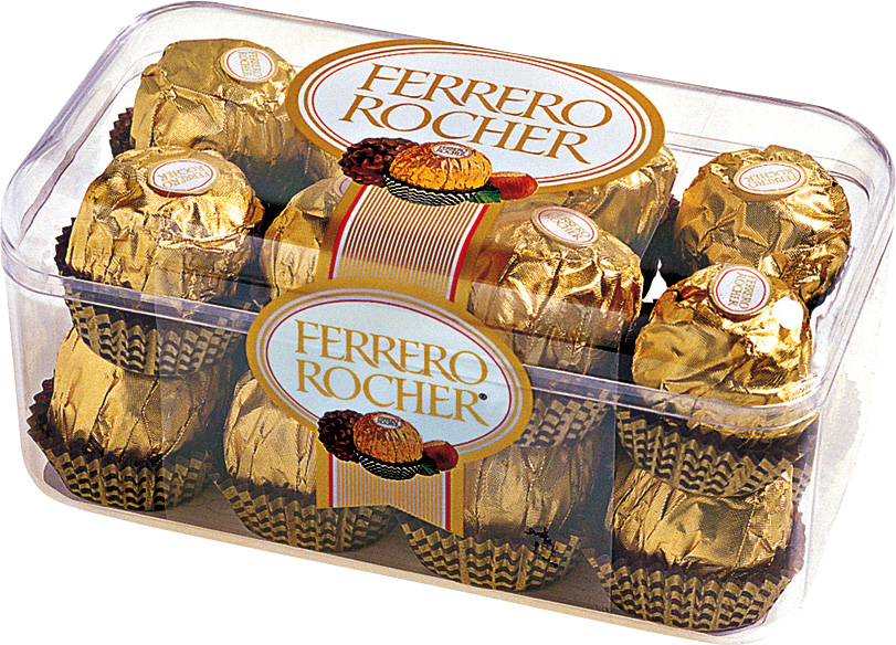 16 pieces of Ferrero Rocher chocolates