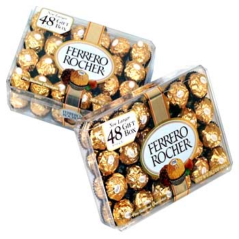 2 boxes of Ferrero Rocher - 16 & 24 pieces each
