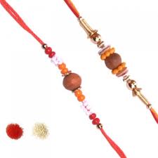 Decorated rakhi