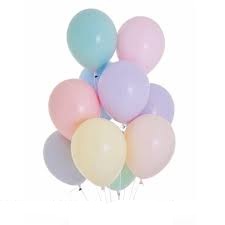 10 pastel air balloons delivery pune