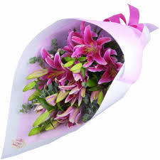 Pink lilies Bouquet