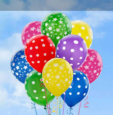 24 polka dot air balloons delivery pune